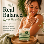 Load image into Gallery viewer, Wild Yam Botanical Cream for Hormonal Wellness &amp; Hot Flash Relief Support – Infused with Shea Butter, Aloe &amp; Herbal Oils, 4 oz
