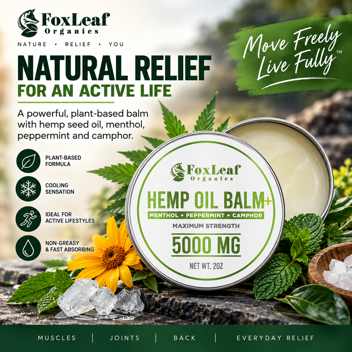 Hemp Seed Oil Balm