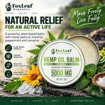 Load image into Gallery viewer, Hemp Seed Oil Balm with Arnica, Camphor, Menthol, and Peppermint Extract - 2oz
