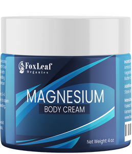 Magnesium Cream for Pain, Sleep, Restless Legs, Muscle Soreness, Cramps | Lavender | 4oz