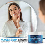 Load image into Gallery viewer, Magnesium Cream for Pain, Sleep, Restless Legs, Muscle Soreness, Cramps | Lavender | 4oz
