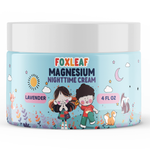 Load image into Gallery viewer, Magnesium Cream for Kids with Aloe Vera, Shea Butter, Dandelion Root Extract &amp; Lavender - 4oz
