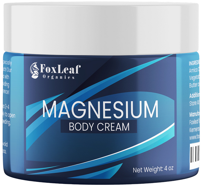 Magnesium Body Cream with Lavender & Arnica | 4 oz
