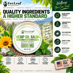 Load image into Gallery viewer, Hemp Seed Oil Balm with Arnica, Camphor, Menthol, and Peppermint Extract - 2oz
