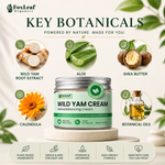 Load image into Gallery viewer, Wild Yam Botanical Cream for Hormonal Wellness &amp; Hot Flash Relief Support – Infused with Shea Butter, Aloe &amp; Herbal Oils, 4 oz
