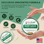 Load image into Gallery viewer, Hemp Salve with Arnica Montana &amp; Turmeric - Unscented &amp; Non-Greasy, Extra Strength
