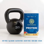 Load image into Gallery viewer, Sunwarrior Vegan Protein Powder with BCAA | Organic Hemp Seed Protein | Vanilla 30 SRV 750 G
